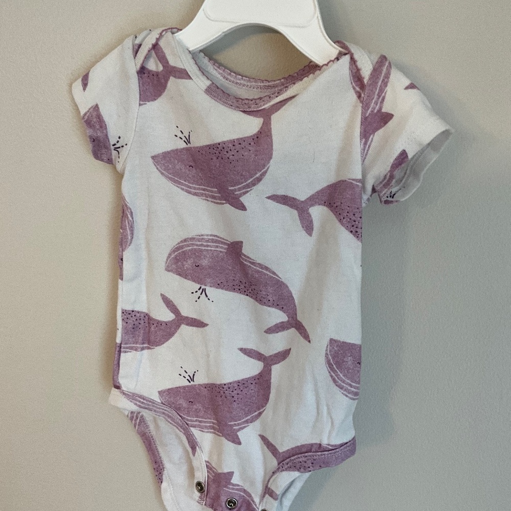 Carter’s Printed Onesies: Bundle of 4